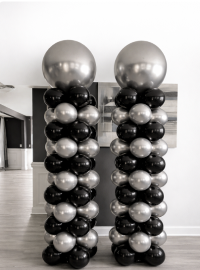 Classic balloon column in Raleigh NC