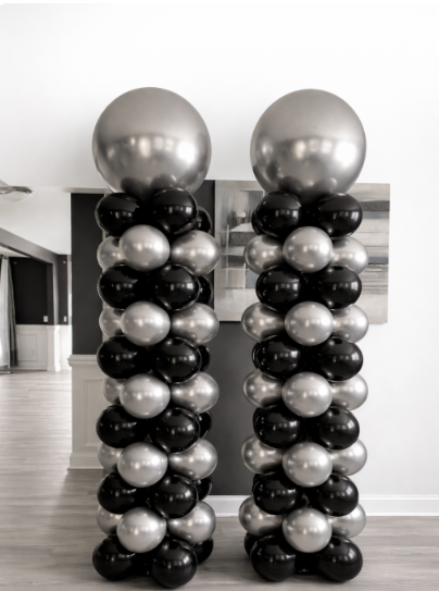 Classic balloon column in Raleigh NC