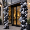 Organic balloon columns in Raleigh NC