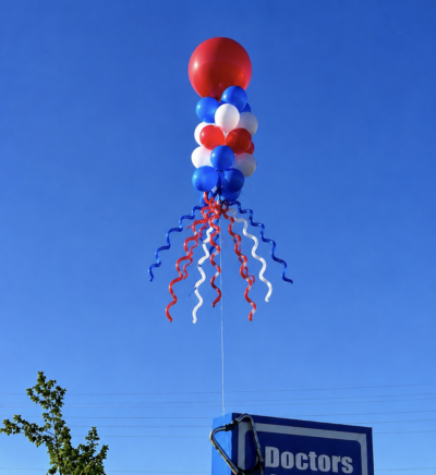 Shooting Fireworks Balloon Raleigh NC