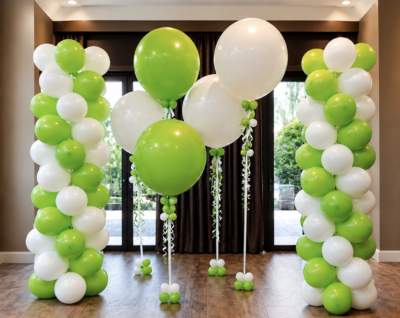 balloon column party package in Raleigh, NC