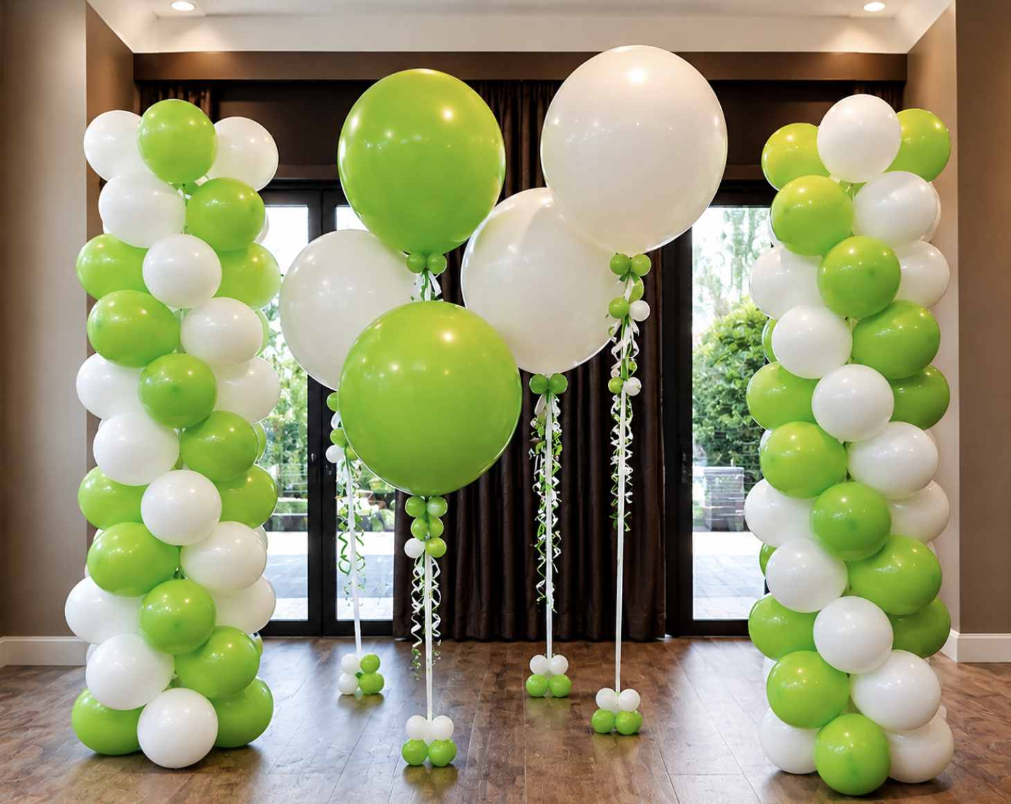 balloon column party package in Raleigh, NC
