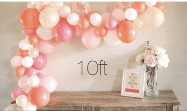 balloon garland organic 10 ft balloon garland organic 10ft