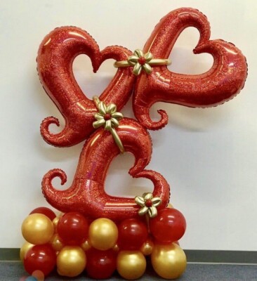 3 Hearts Bouquet