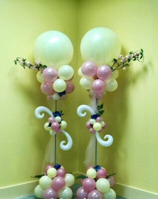 Floral columns