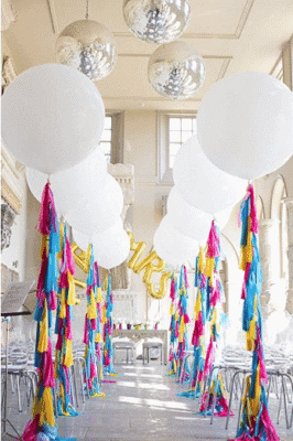 Tassel Balloons | party balloons by q