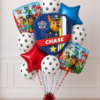 Paw Patrol Birthday Balloon Bouquet delivery in Raleigh NC by Party Balloons by Q
