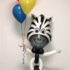 Zany Zebra Animal Balloon