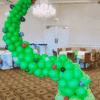 Grinch Balloon Christmas tree