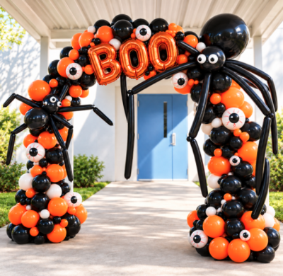 Halloween Spider Arch Organic