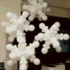 Snowflake Balloons
