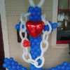Anchor Balloon with Chain