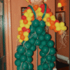 Straw Balloon Man