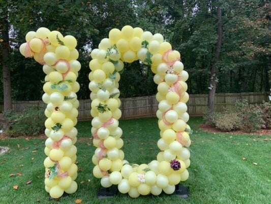 Balloon Lawn Numbers