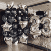 Number Balloon Photo Background