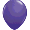 purple violet latex balloon