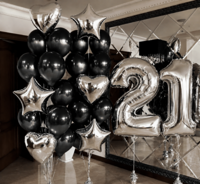21st Birthday Balloon Package