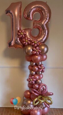 Thirteen year ballons