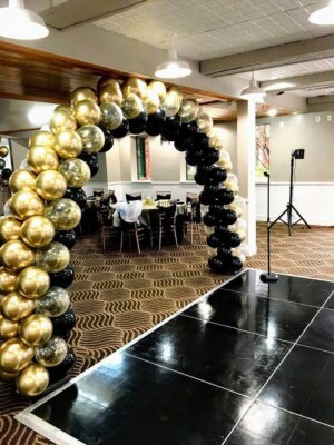 Confetti Balloon Arch