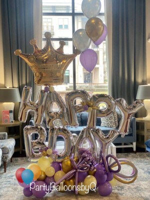 birthday ballons