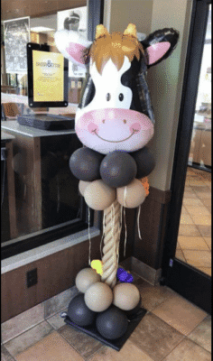 cow shape ballons