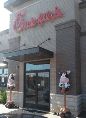 cow shape ballons