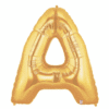 Letter Balloon A Gold