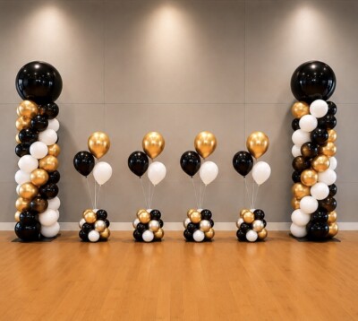 Balloon Column and Centerpiece Package