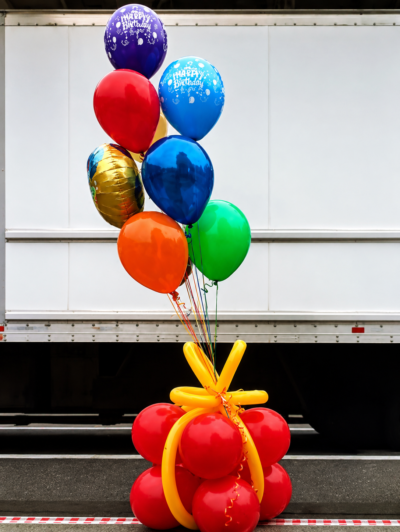 Birthday Balloon Gift Bouquet for delivery in Raleigh NC by Party Balloons by Q