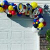 1st birthday balloon garland