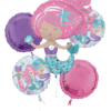 Shimmering Mermaid Balloon Bouquet