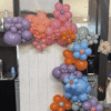 organic Flower balloon garland