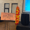 Fire Themed Balloon column