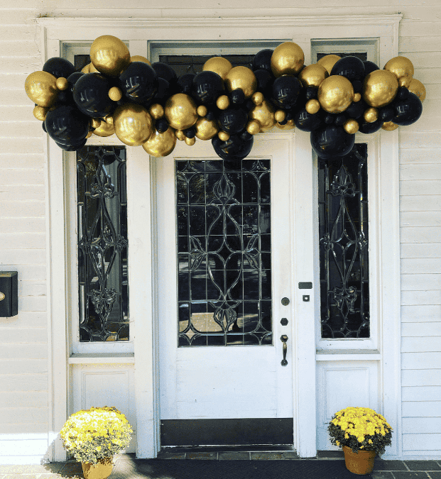 balloon garland installation 6-8 foot in Raleigh NC