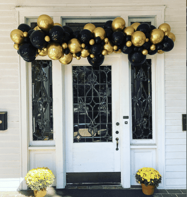 balloon garland organic 6 feet Raleigh NC