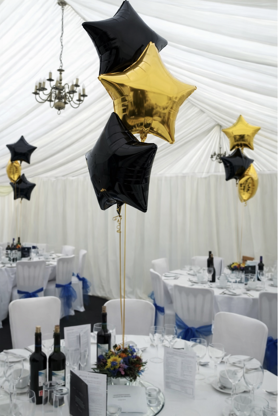 star balloon centerpiece classic (3-4) stars