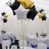 Star Balloon centerpiece premium (5-6) balloons