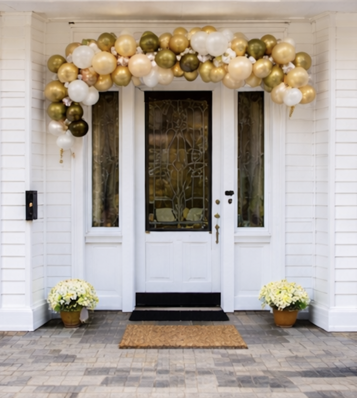 Balloon Garlands in Raleigh NC 6-8 Foot delivery and setup available