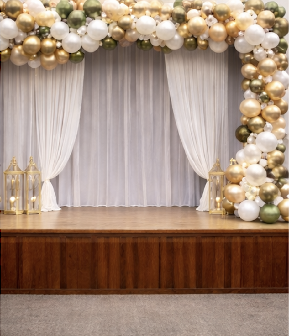 Balloon Garlands in Raleigh NC 12-14 Foot Delivery and setup available