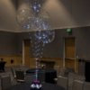 LED Bubble Balloon Centerpiece for delivery in Raleigh by Party Balloons by Q LED Bubble Balloon Centerpiece for delivery in Raleigh by Party Balloons by Q