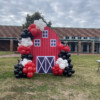 Red Barn Balloon Backdrop Red Barn Balloon Backdrop
