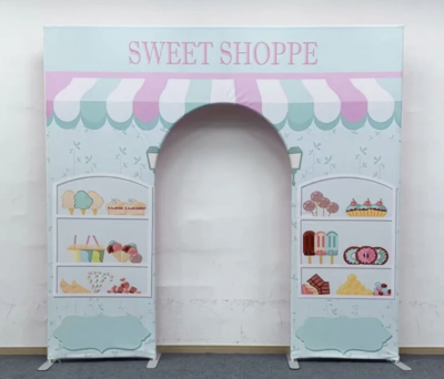 Alternative view of Grand Arch Door Backdrop