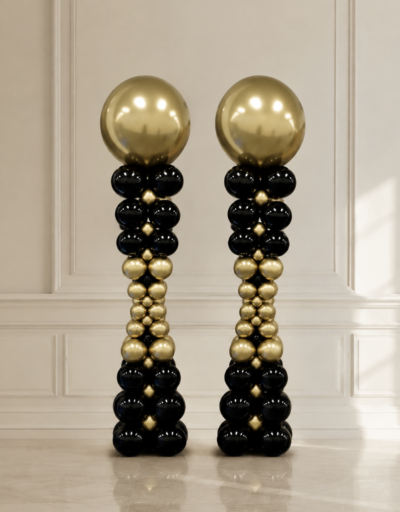 Grand Luxe Balloon Columns Raleigh NC