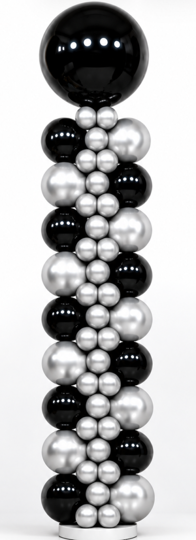Luxe Balloon Columns Raleigh Nc