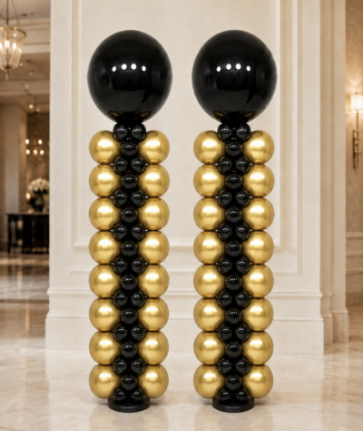 Luxe Balloon Columns Raleigh NC