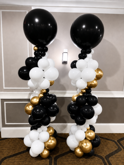 Luxury Organic Balloon Columns