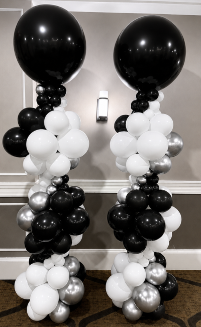 Alternative view of Luxury Balloon Columns