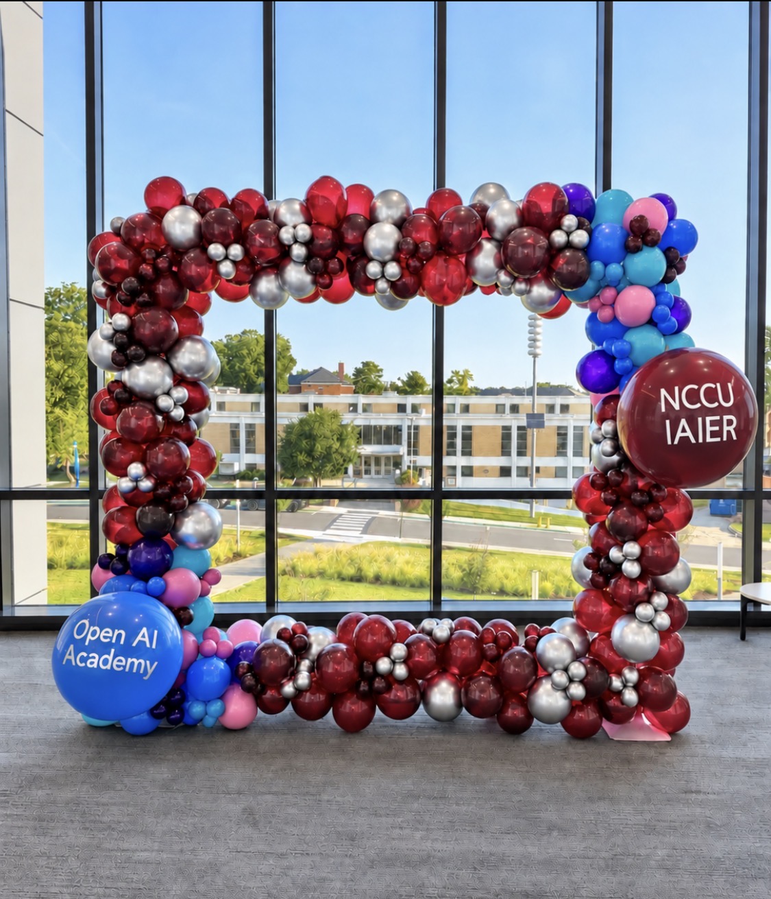 balloon photo frame