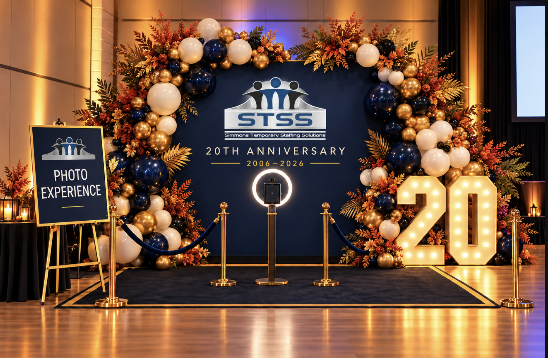 Custom STSS Balloon Backdrop - Image 1